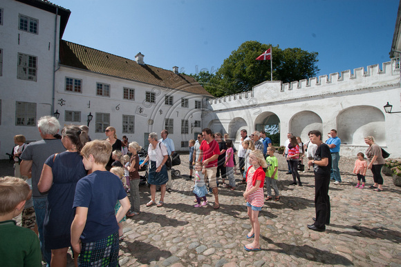 Rundvisning på Dragsholm Slot i Odsherred