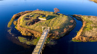 Næsholm Borgruin og Nygård Sø