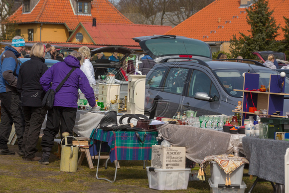 Kræmmermarked i Rørvig påske søndag 2015