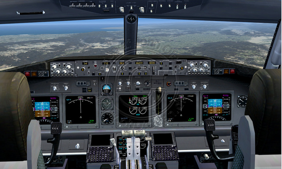 Boeing 737NG Flight Deck