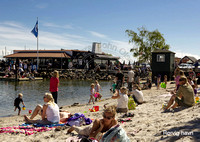 Rørvig havn strand 1003